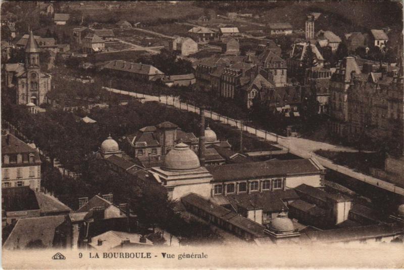 Carte postale ancienne La Bourboule vue generale à La Bourboule
