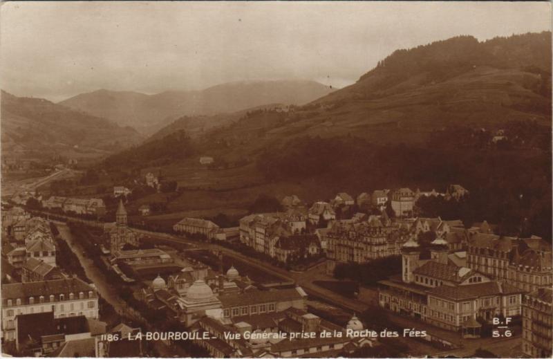 Carte postale ancienne La Bourboule vue generale à La Bourboule