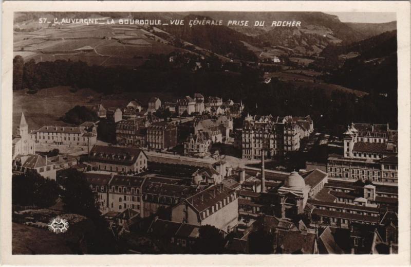 Carte postale ancienne La Bourboule vue generale à La Bourboule