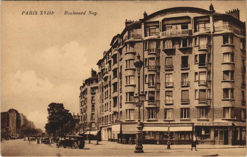 Carte postale ancienne Paris - Boulevard Ney à Paris