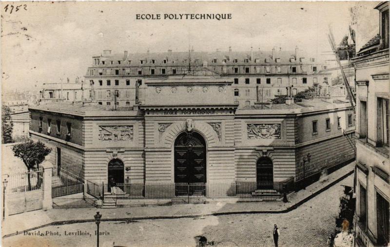 Carte postale ancienne Paris 5e-L'Ecole Polytechnique à Paris 5e