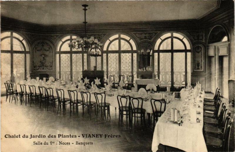 Carte postale ancienne Paris 5e Chalet du Jardin des Plantes. Vianey Freres à Paris 5e
