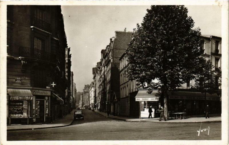 Carte postale ancienne Paris 12e Avenue Daumesnil. Rue de Fécamp à Paris 12e