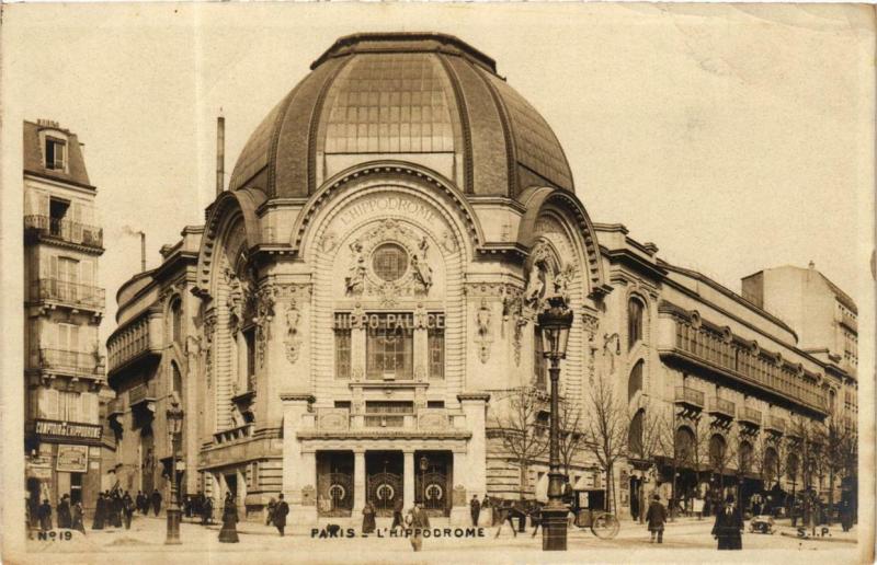 Carte postale ancienne L'Hippodrome. à Paris 18e