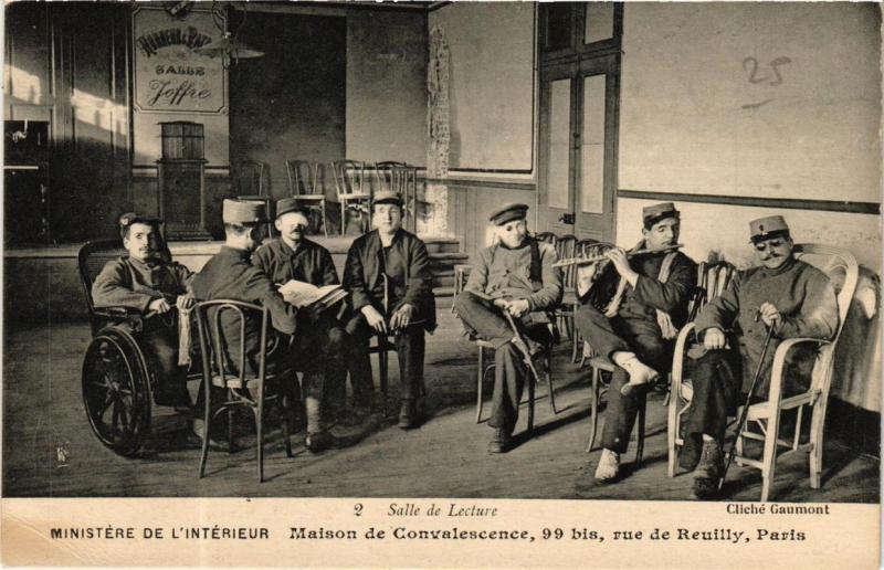 Carte postale ancienne Paris 12e 99, rue de Reuilly. Maisn de Covalescence à Paris 12e