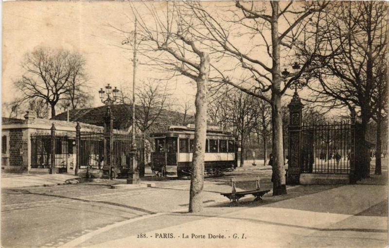 Carte postale ancienne Paris 12e La Porte Dorée. à Paris 12e