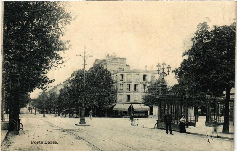 Carte postale ancienne Paris 12e Porte Dorée. à Paris 12e
