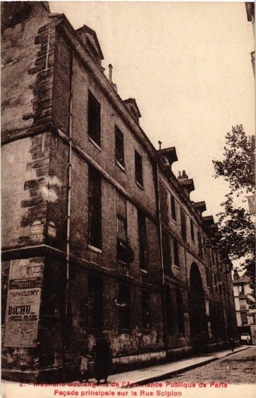 Carte postale ancienne Paris (5e) 2 Meunerie-Boulangerie de l'Assitance Publique de Paris à Paris 5e
