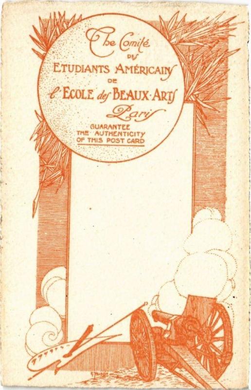 Carte postale ancienne Paris 3e - Ecole des Beaux-Arts à Paris 3e