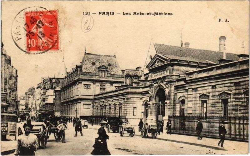 Carte postale ancienne Paris 13e - Les Arts-et-Métiers à Paris 13e