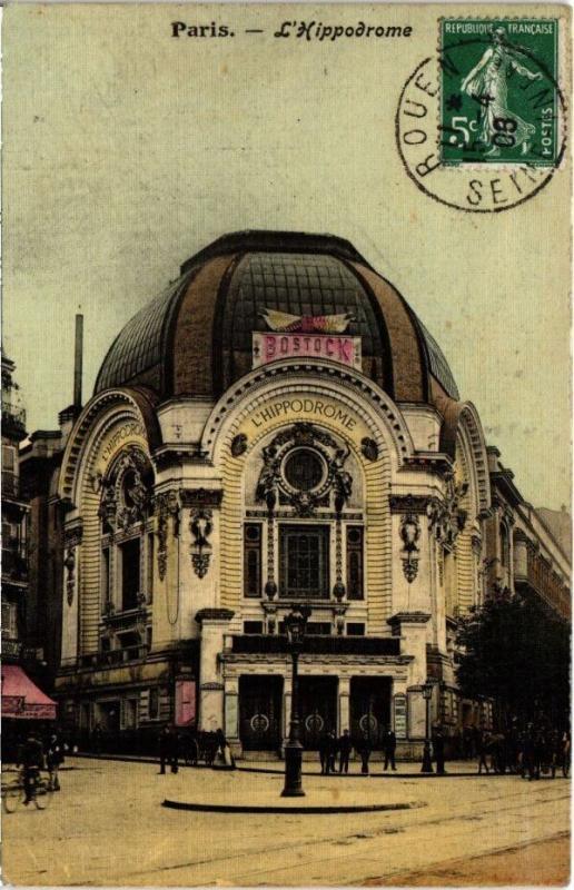 Carte postale ancienne L'Hippodrome à Paris 18e