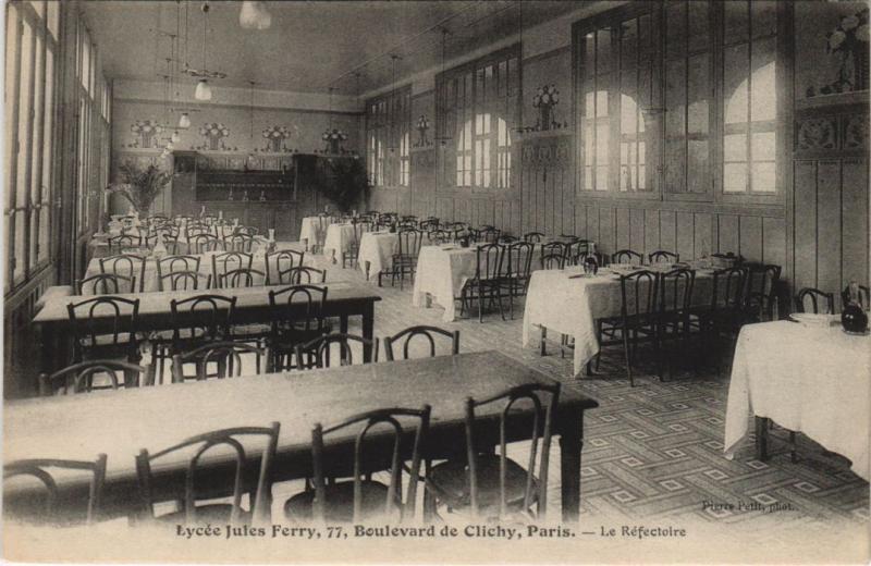 Carte postale ancienne Paris 9e 77, Bd de Clichy Lycée Jules Ferry