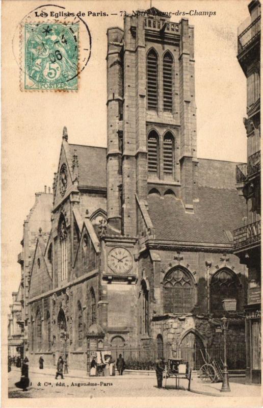 Carte postale ancienne Paris 3e Paris-Notre Dame des Champs à Paris 3e