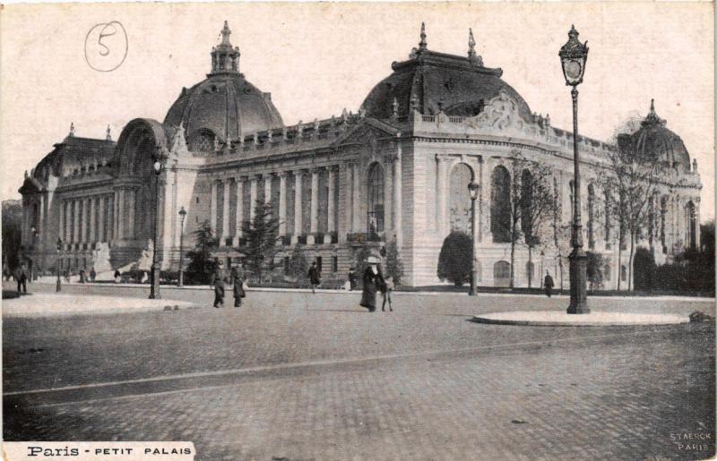Carte postale ancienne Paris (8e) - Le Petit Palais à Paris 8e