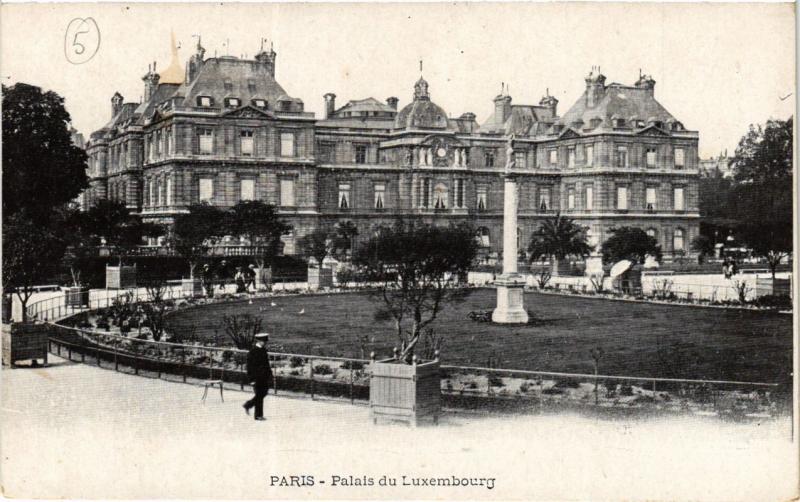 Carte postale ancienne Paris (8e) - Palais du Luxembourg à Paris 8e