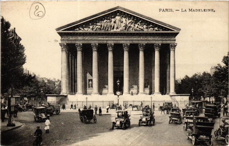 Carte postale ancienne Paris (8e) - La Madeleine à Paris 8e