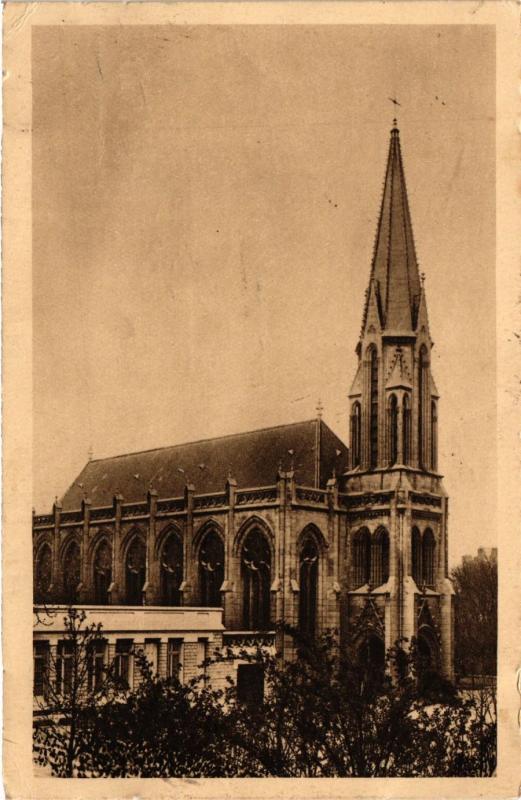 Carte postale ancienne Chapelle Sainte-Jeanne-d'Arc de Paris - Avenue Reille à Paris 14e