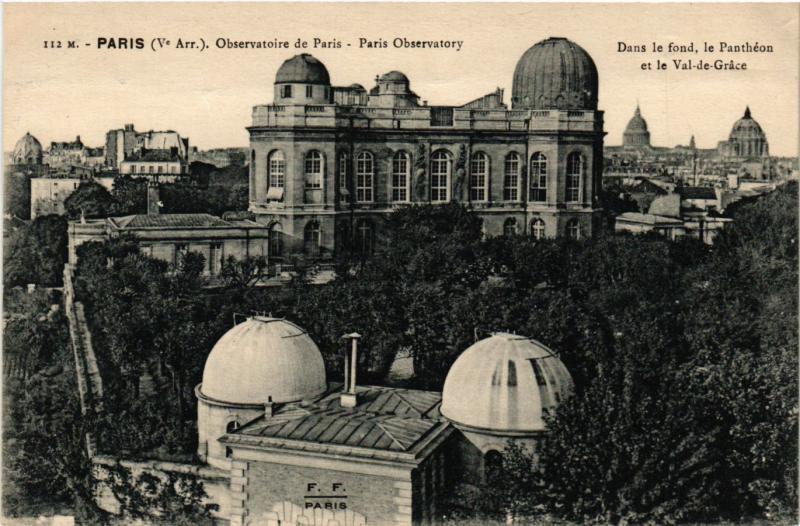 Carte postale ancienne Observatoire de Paris à Paris 14e