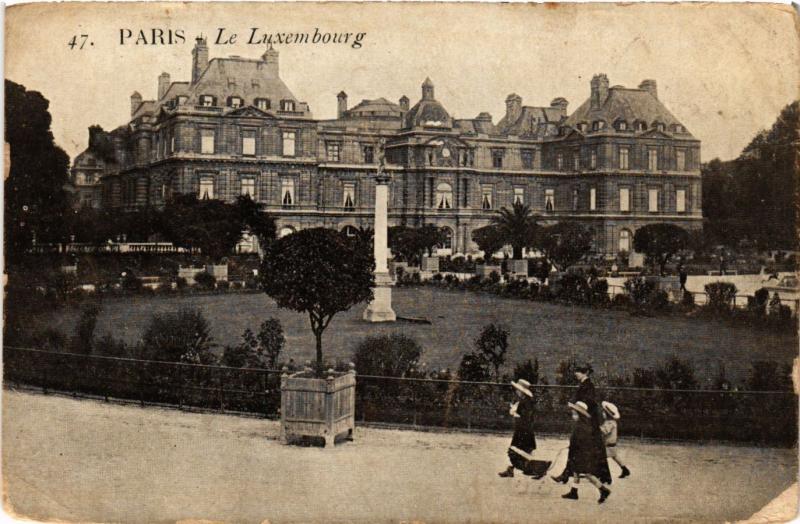 Carte postale ancienne Paris 6e Paris-Le Luxembourg à Paris 6e