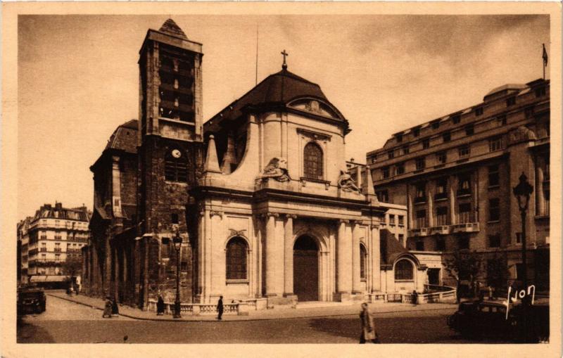 Carte postale ancienne Paris 5e-Eglise Saint Nicolas du Chardonnet à Paris 5e