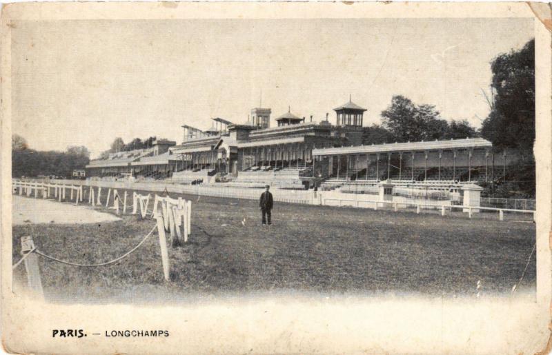 Carte postale ancienne Longchamps à Paris 16e