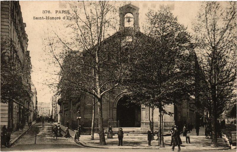 Carte postale ancienne Saint-Honoré d'Eylan à Paris 16e