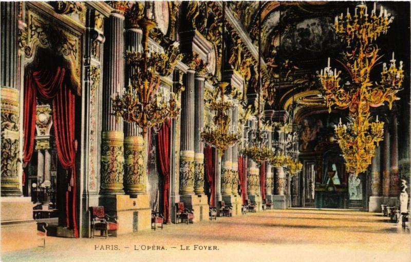 Carte postale ancienne Paris 9e - L'Opera à Paris 9e