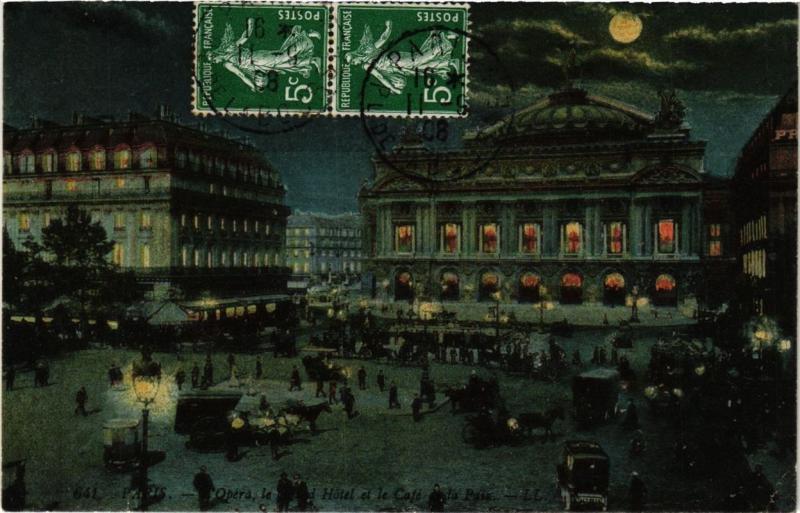 Carte postale ancienne Paris 9e - L'Opera à Paris 9e