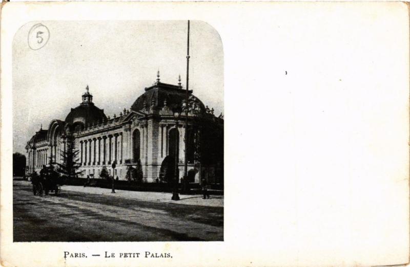 Carte postale ancienne Paris (8e) - Le Petit Palais à Paris 8e