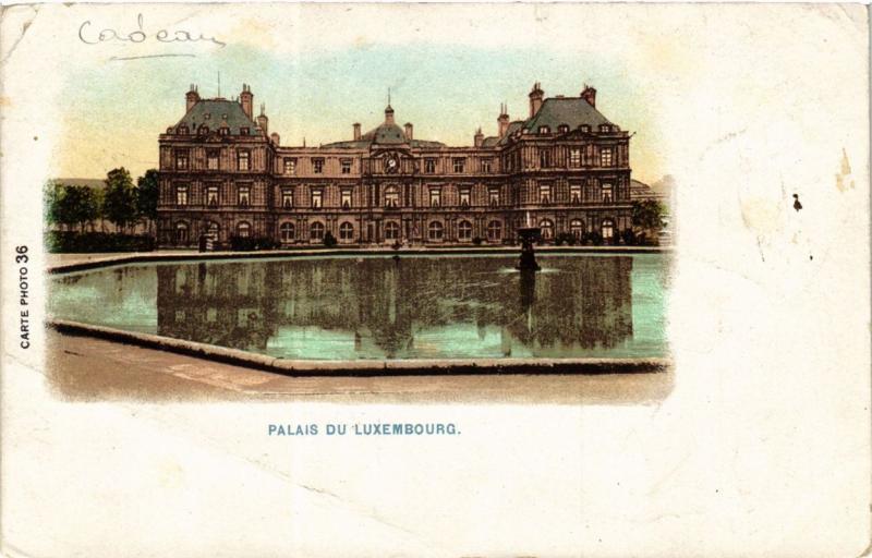 Carte postale ancienne Paris (8e) - Palais du Luxembourg à Paris 8e