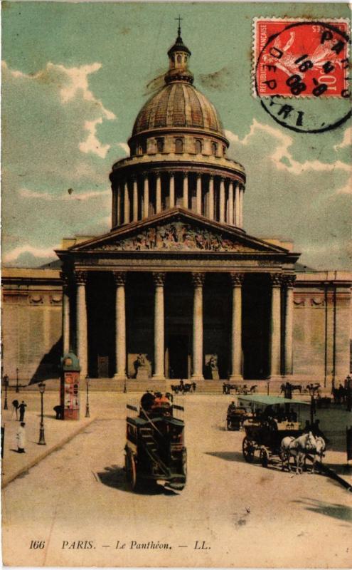 Carte postale ancienne Paris 5e-Le Panthéon à Paris 5e