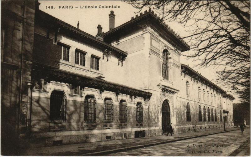 Carte postale ancienne Paris 6e - 148. L'Ecole Coloniale à Paris 6e