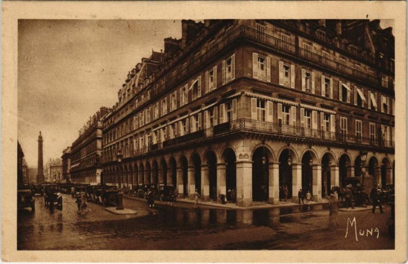 Carte postale ancienne Paris 4e - Castiglione et de Rivoli à Paris 4e
