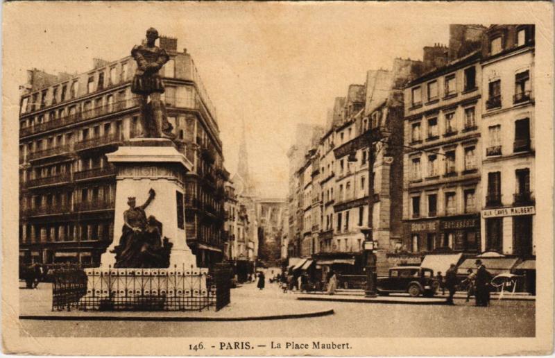 Carte postale ancienne Paris 5e - La Place Maubert à Paris 5e