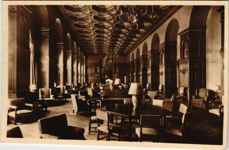 Carte postale ancienne Cité Universitaire de Paris - Maison internationale - Le Salon International à Paris 14e