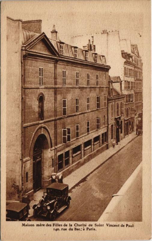 Carte postale ancienne Paris 7e - Maison mére des Filles de la Charité à Paris 7e