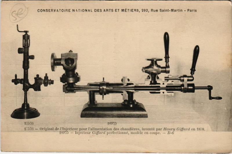Carte postale ancienne Paris 4e - Conservatoire Nationale des arts et Métiers à Paris 4e