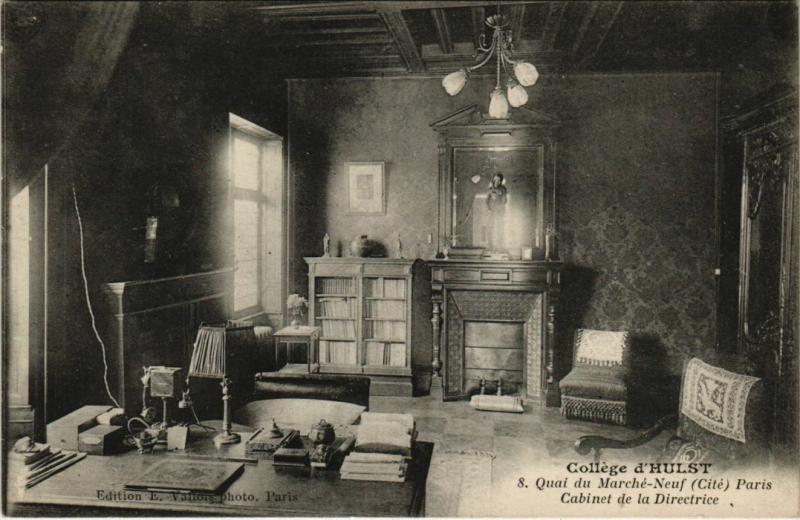 Carte postale ancienne Paris 4e - Collége d'Hulst à Paris 4e
