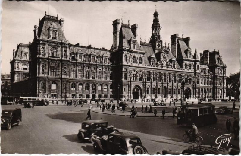 Carte postale ancienne Paris 4e - Hotel de Ville à Paris 4e