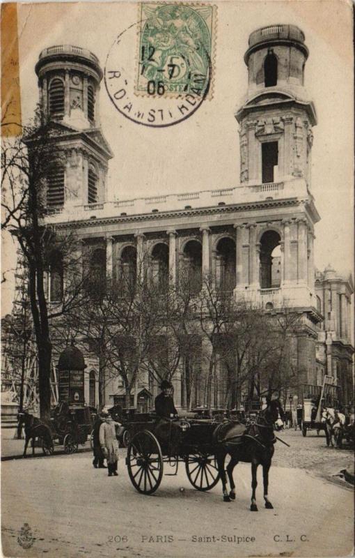 Carte postale ancienne Paris 6e - 206. Saint-Sulpice à Paris 6e