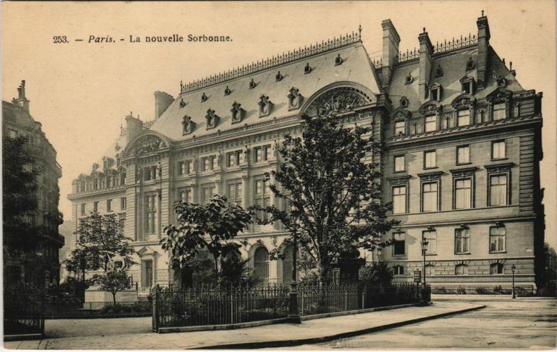 Carte postale ancienne Paris 5e - La nouvelle Sorbonne à Paris 5e