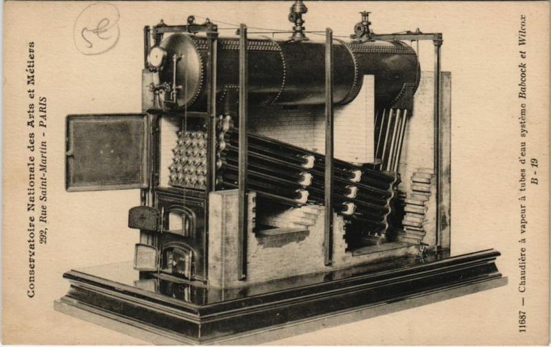Carte postale ancienne Paris 4e - Conservatoire Nationale des arts et Métiers à Paris 4e