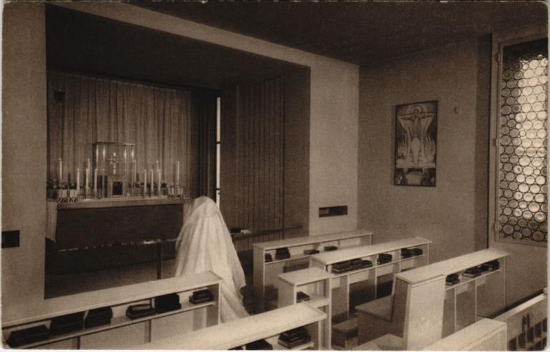 Carte postale ancienne Hôpital de la Croix Saint-Simon à Paris 20e