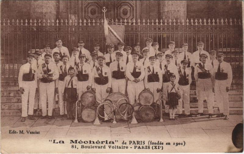 Carte postale ancienne Paris 11e - La Méchéria de Paris, 81, Boulevard Voltaire à Paris 11e