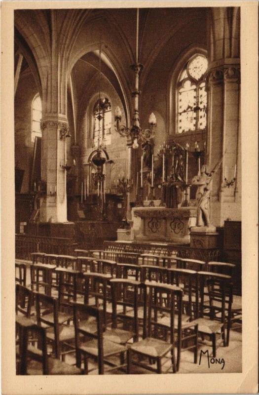 Carte postale ancienne L'Eglise Saint-Germain de Charonne à Paris 20e