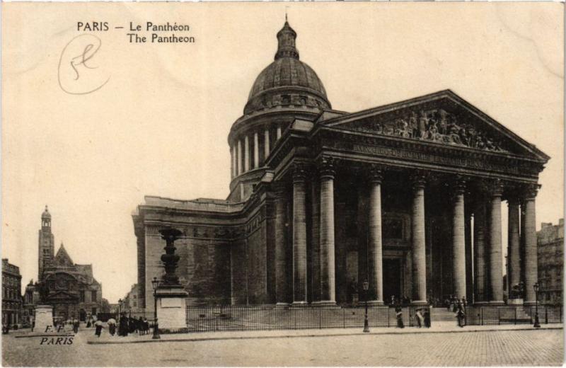 Carte postale ancienne Paris - Le Pantheon à Paris