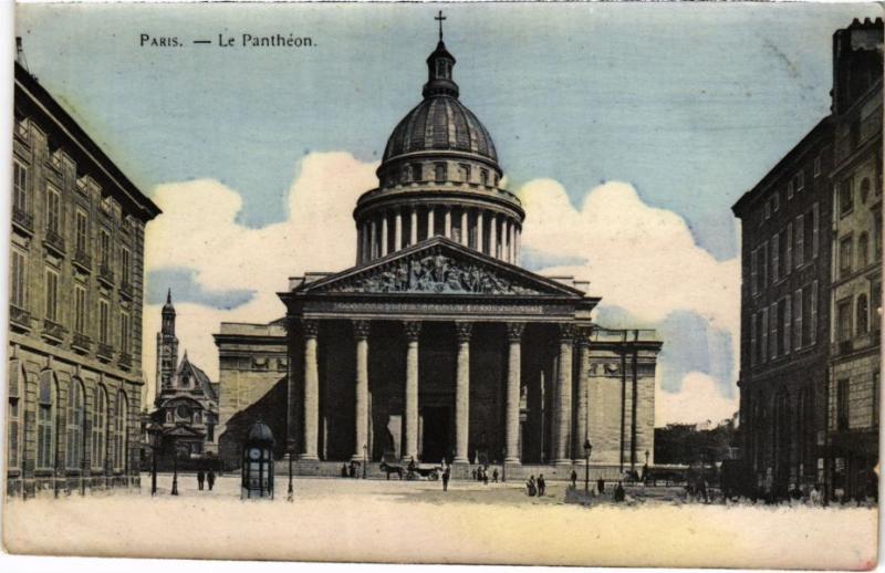 Carte postale ancienne Paris 5e - Le Pantheon à Paris 5e