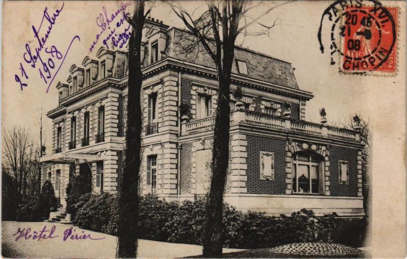 Carte postale ancienne Paris 16e - Hotel Périer à Paris 16e