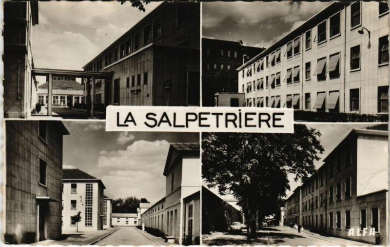 Carte postale ancienne La Salpêtrière - Division Rambuteau à Paris 13e