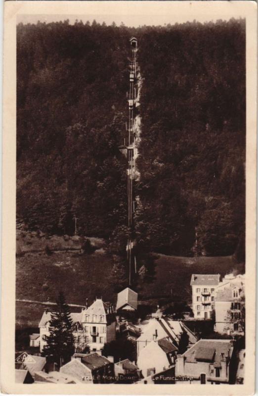 Carte postale ancienne Mont Dore Le Funiculaire à Mont-Dore